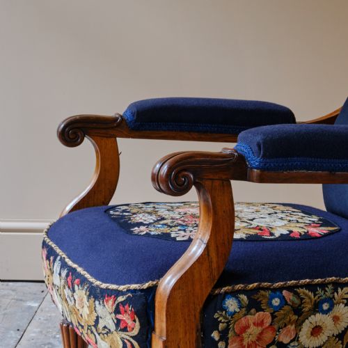 EARLY 19TH CENTURY ROSEWOOD ARMCHAIR ATTR' GILLOWS - ADDITIONAL PHOTO 12