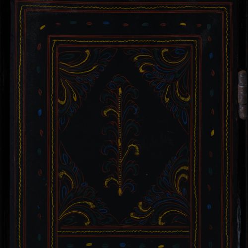 EARLY 20TH CENTURY BLACK LACQUERED SIDE TABLE - ADDITIONAL PHOTO 14