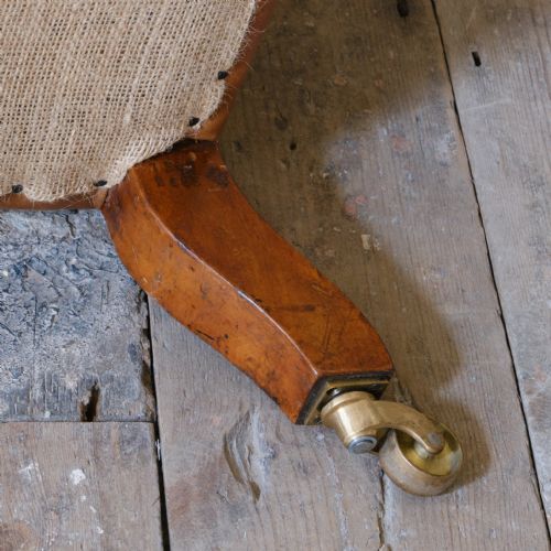 MID 19TH CENTURY HOWARD SONS ARMCHAIR - ADDITIONAL PHOTO 10