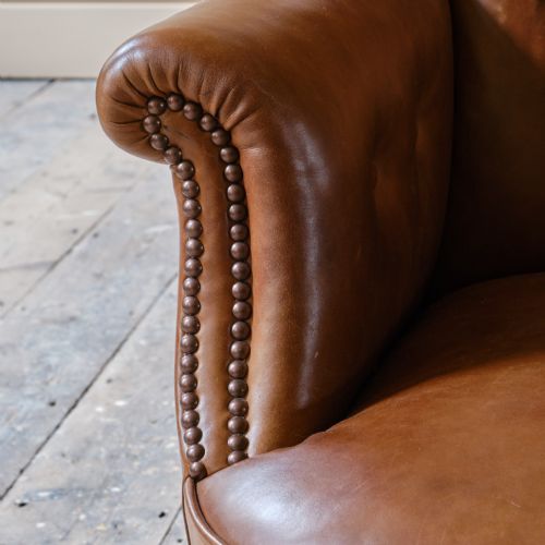 MID 19TH CENTURY HOWARD SONS ARMCHAIR - ADDITIONAL PHOTO 11