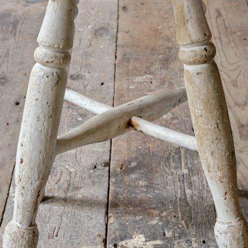 MID 19TH CENTURY DAIRY STOOL IN PAINT - ADDITIONAL PHOTO 2