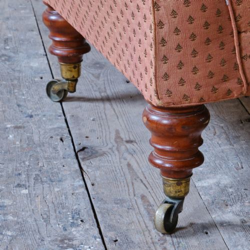 19TH CENTURY HOLLAND SONS CHAISE LONGUE - ADDITIONAL PHOTO 9