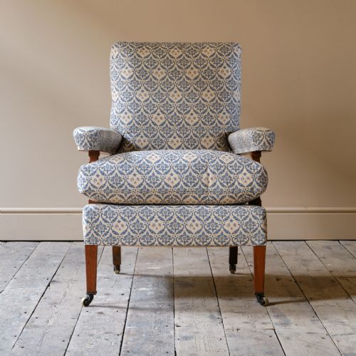 HOWARD AND SONS OPEN ARMCHAIR - ADDITIONAL PHOTO 1