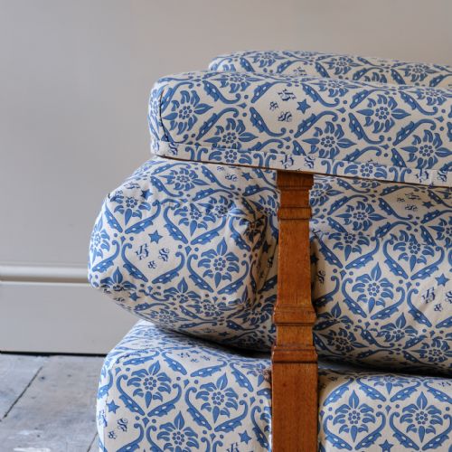 HOWARD AND SONS OPEN ARMCHAIR - ADDITIONAL PHOTO 15