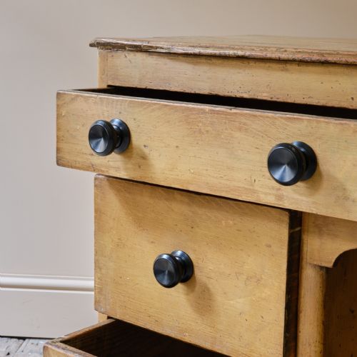 19TH CENTURY PAINTED PINE DOG KENNEL DRESSER - ADDITIONAL PHOTO 9