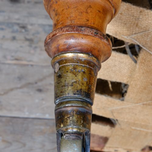 MID 19TH CENTURY HOWARD SONS SLIPPER CHAIR - ADDITIONAL PHOTO 12