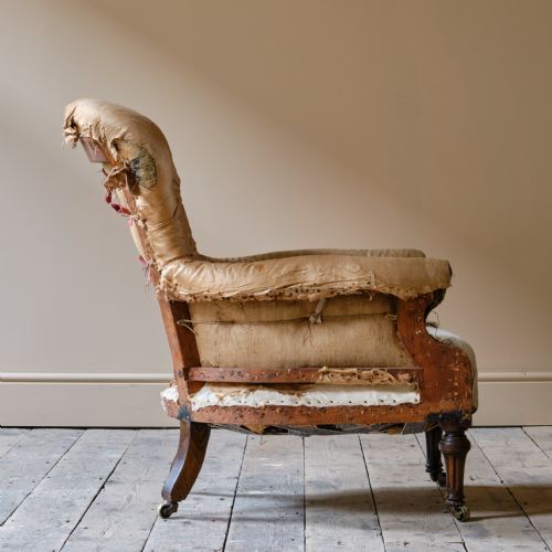 MID 19TH CENTURY HOLLAND SONS ARMCHAIR C1850 - ADDITIONAL PHOTO 7