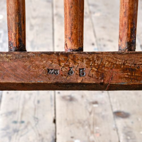 19TH CENTURY ROCKING WINDSOR CHAIR - ADDITIONAL PHOTO 11