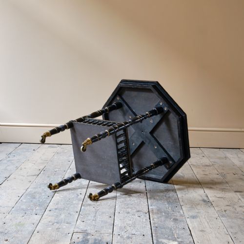 19TH CENTURY AESTHETIC MOVEMENT SIDE TABLE ATTRIBUTED TO GILLOWS - ADDITIONAL PHOTO 6