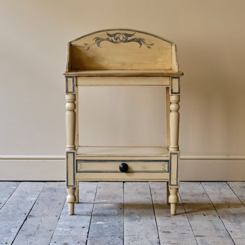 19TH CENTURY PINE WASHSTAND IN LATER PAINT - ADDITIONAL PHOTO 1