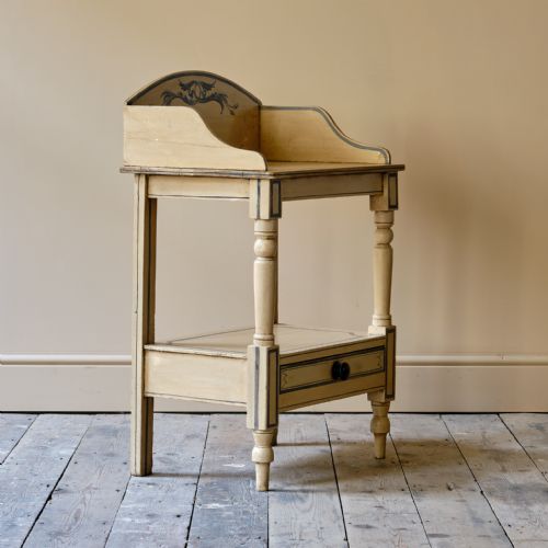 19TH CENTURY PINE WASHSTAND IN LATER PAINT - ADDITIONAL PHOTO 2