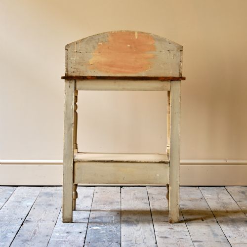 19TH CENTURY PINE WASHSTAND IN LATER PAINT - ADDITIONAL PHOTO 5
