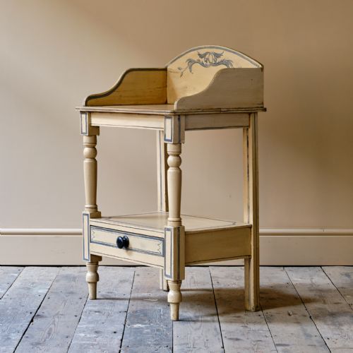 19TH CENTURY PINE WASHSTAND IN LATER PAINT - ADDITIONAL PHOTO 8