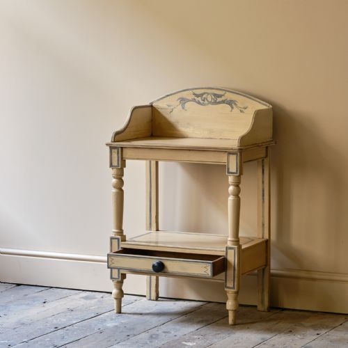 19TH CENTURY PINE WASHSTAND IN LATER PAINT - ADDITIONAL PHOTO 9