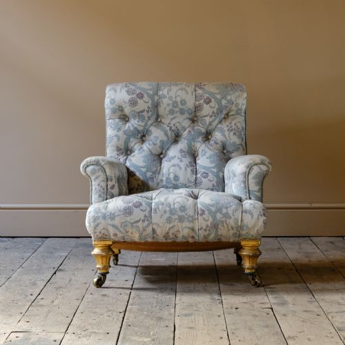 19TH CENTURY COUNTRY HOUSE ARMCHAIR - ADDITIONAL PHOTO 1