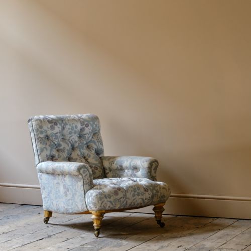 19TH CENTURY COUNTRY HOUSE ARMCHAIR - ADDITIONAL PHOTO 9