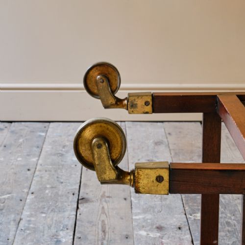 LATE 18TH CENTURY SEDAN OPEN ARMCHAIR C1780 - ADDITIONAL PHOTO 9