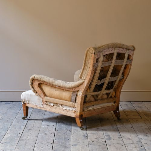 HOWARD SONS GRAFTON ARMCHAIR C1910 - ADDITIONAL PHOTO 6