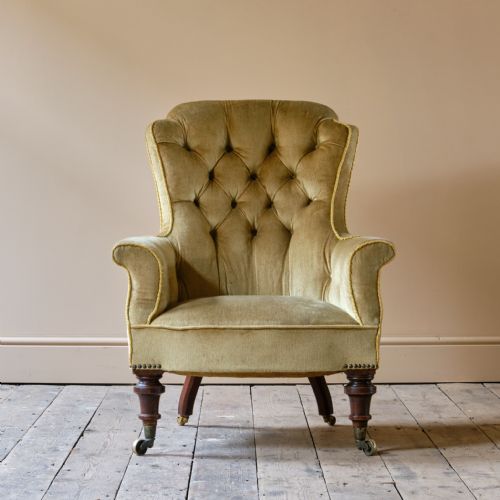 19TH CENTURY COUNTRY HOUSE ARMCHAIR - ADDITIONAL PHOTO 1
