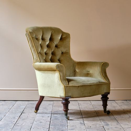 19TH CENTURY COUNTRY HOUSE ARMCHAIR - ADDITIONAL PHOTO 2