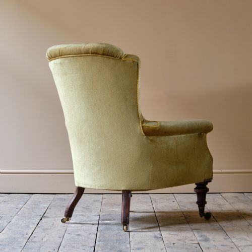 19TH CENTURY COUNTRY HOUSE ARMCHAIR - ADDITIONAL PHOTO 4