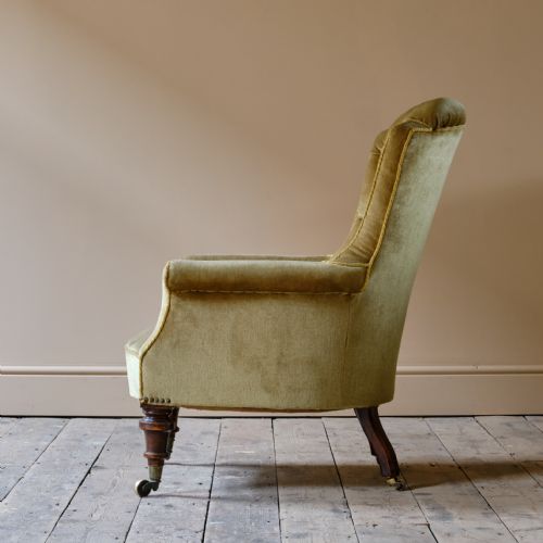 19TH CENTURY COUNTRY HOUSE ARMCHAIR - ADDITIONAL PHOTO 7
