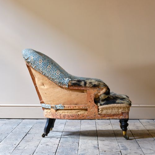 19TH CENTURY ARMCHAIR BY HOWARD AND SONS - ADDITIONAL PHOTO 2