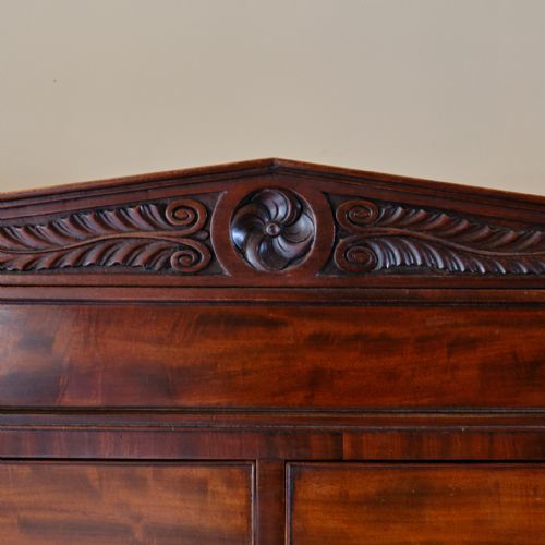 WILLIAM IV MAHOGANY COMPACTUM WARDROBE C1830 - ADDITIONAL PHOTO 11