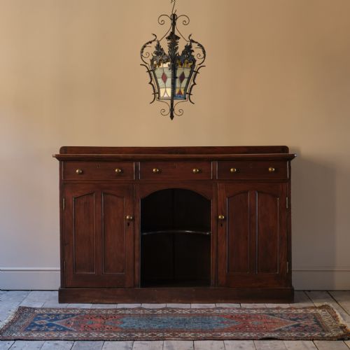 19TH CENTURY TEAK ANGLESEY DOG KENNEL SIDEBOARD - ADDITIONAL PHOTO 6