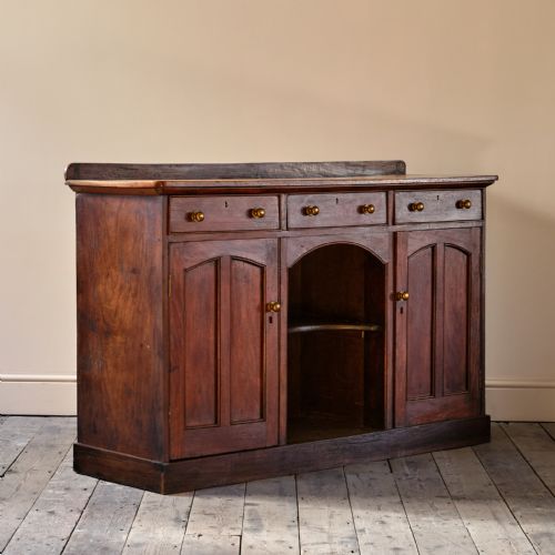 19TH CENTURY TEAK ANGLESEY DOG KENNEL SIDEBOARD - ADDITIONAL PHOTO 7