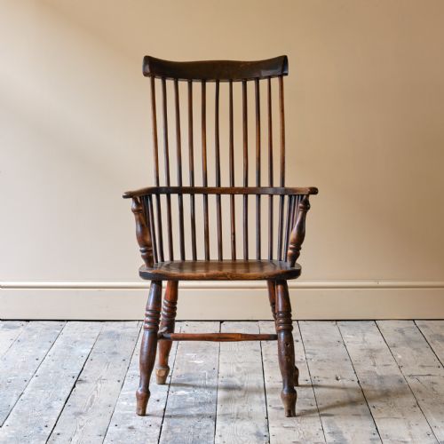 GEORGIAN COMB BACK WINDSOR CHAIR - ADDITIONAL PHOTO 2