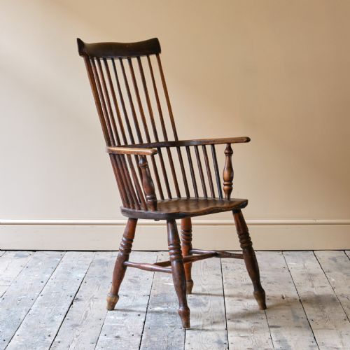 GEORGIAN COMB BACK WINDSOR CHAIR - ADDITIONAL PHOTO 3
