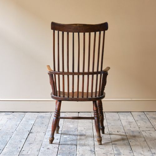 GEORGIAN COMB BACK WINDSOR CHAIR - ADDITIONAL PHOTO 4