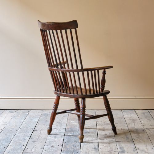 GEORGIAN COMB BACK WINDSOR CHAIR - ADDITIONAL PHOTO 5