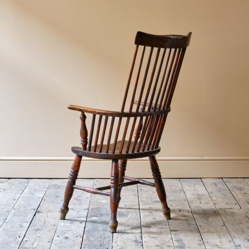 GEORGIAN COMB BACK WINDSOR CHAIR - ADDITIONAL PHOTO 7