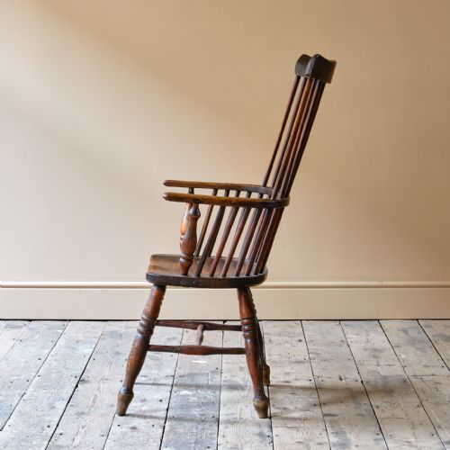 GEORGIAN COMB BACK WINDSOR CHAIR - ADDITIONAL PHOTO 8
