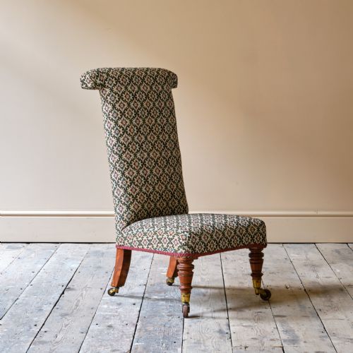 19TH CENTURY SIDE PRAYER CHAIR - ADDITIONAL PHOTO 1