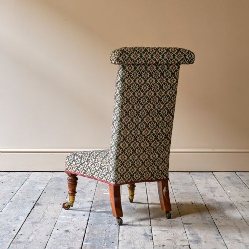 19TH CENTURY SIDE PRAYER CHAIR - ADDITIONAL PHOTO 5