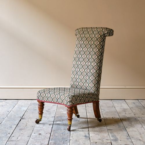 19TH CENTURY SIDE PRAYER CHAIR - ADDITIONAL PHOTO 6