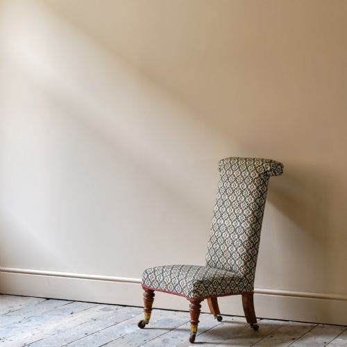 19TH CENTURY SIDE PRAYER CHAIR - ADDITIONAL PHOTO 8