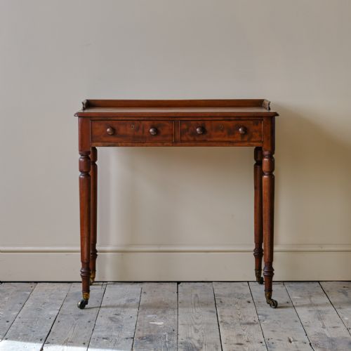 victorian mahogany console table - CATEGORY: ANTIQUE TABLES - DATED 19TH CENTURY