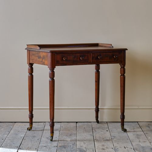 VICTORIAN MAHOGANY CONSOLE TABLE - ADDITIONAL PHOTO 1