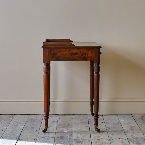 VICTORIAN MAHOGANY CONSOLE TABLE - ADDITIONAL PHOTO 2