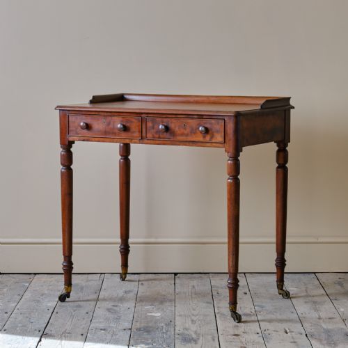 VICTORIAN MAHOGANY CONSOLE TABLE - ADDITIONAL PHOTO 3