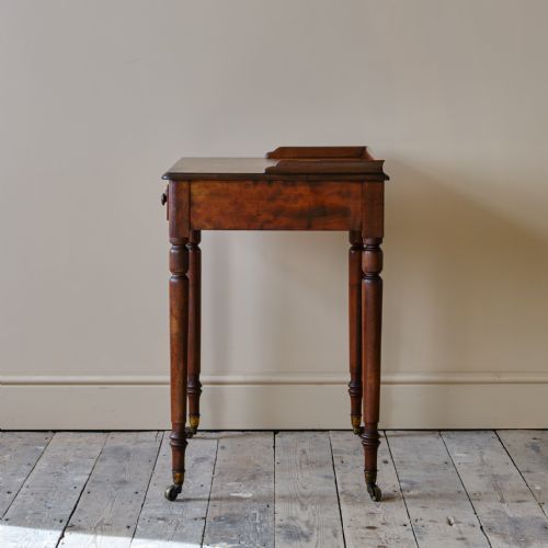 VICTORIAN MAHOGANY CONSOLE TABLE - ADDITIONAL PHOTO 4