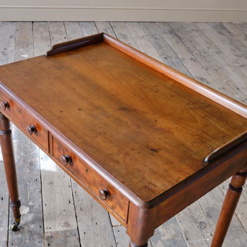 VICTORIAN MAHOGANY CONSOLE TABLE - ADDITIONAL PHOTO 6