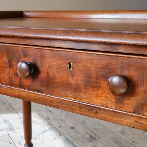 VICTORIAN MAHOGANY CONSOLE TABLE - ADDITIONAL PHOTO 8
