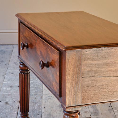 EARLY 19TH CENTURY MAHOGANY CONSOLE TABLE - ADDITIONAL PHOTO 2