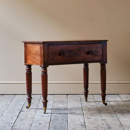 EARLY 19TH CENTURY MAHOGANY CONSOLE TABLE - ADDITIONAL PHOTO 7