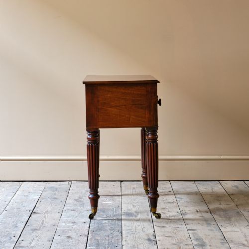 EARLY 19TH CENTURY MAHOGANY CONSOLE TABLE - ADDITIONAL PHOTO 8